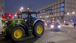 Farmers Manifestation in Berlin 9 February 2021