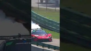 Trouble for the #70 Inception Racing McLaren 720S GT3 EVO.