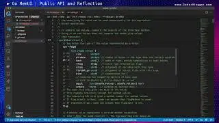 Project MVP / Public API and Golang Reflection (Go-MemUI Project)