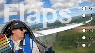 Glider Crosswind Landing with Flaps Explained