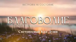 Благоволие. Настройка на состояние 