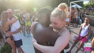 Hot kizomba beach dancing - Croatian Summer Salsa Festival 2019, Rovinj, Croatia