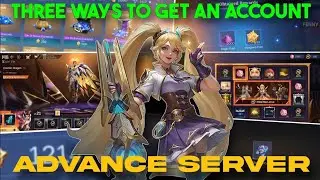 Three ways to CREATE AN ADVANCE SERVER ACCOUNT in Mobile Legends 2024