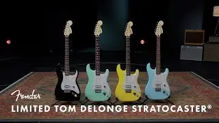 Exploring the Limited Tom DeLonge Stratocaster | Fender Artist Signature | Fender