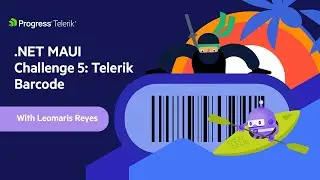 .NET MAUI Challenge 5: Telerik Barcode Component