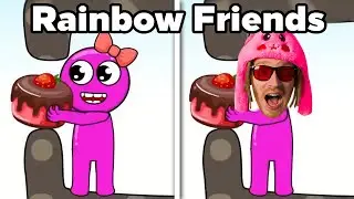 Sound effects of [Rainbow Friends] 🤣🤣🤣 Greedy Pink lost