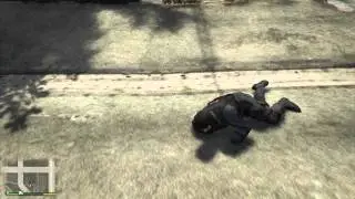 GTA V - Injured Crawling from BETA