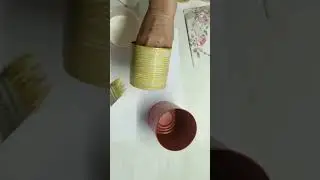 Ваза из банки #переделки