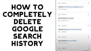 Delete Permanently Google Chrome History on Android Mobile in English