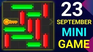 Hamster kombat mini game puzzle 23 September || daily combo card || today combo card