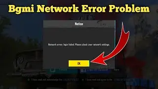 network error login failed please check yournetwork settings BGMI | BGMI login problem | part 2