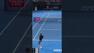 😱🎾🔥Bautista Agut hits incredible volley versus Kokkinakis 