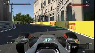 F1 2016 - Baku Racing Line Glitch
