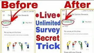 Get more survey in Google opinion reward | How to get more survey in Google opinion reward