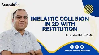 9 Inelastic collisions in 2 D with restitution