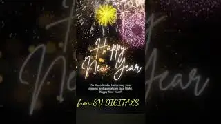 💐💐🎉Happy new year🎉 💐💐#svdigitals #newyear #happynewyear #newyear2024 #trendingshorts #virulvideo