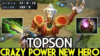 TOPSON [Ringmaster] Crazy Power New Hero Monster Mid Unleashed Dota 2