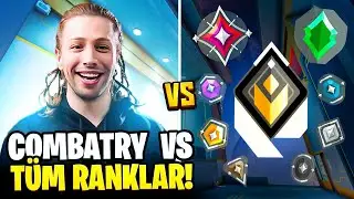 CombatRy vs TÜM RANKLAR! | Valorant