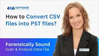 How to convert CSV files into PST files?