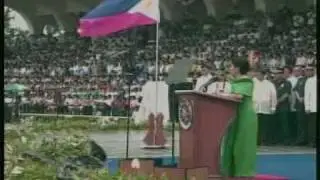 Part 4 2004 Pre-Inaugural Address Philippine President and Vice President Manila