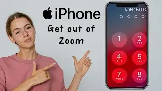 iPhone Stuck in Zoom? | How to turn off zoom on iPhone | how to zoom out iPhone | quick short cut