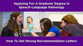 How to Get Strong Recommendation Letters | NYU Steinhardt Speech-Language Pathology Graduate Program