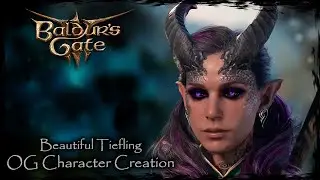 BALDUR'S GATE 3 || Beautiful Tiefling [Original Character 