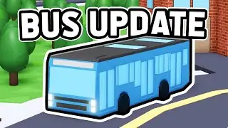 BUS UPDATE in Roblox Itty Bitty City