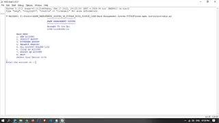 Simple Bank Management System Project in Python With Source code