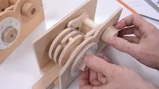 Wooden combination lock build