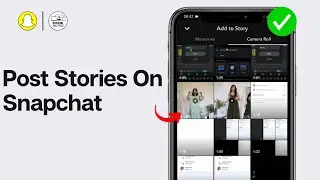 How To Post Stories On Snapchat 2024 (EASY GUIDE)