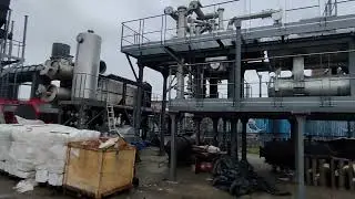 Комплекс пиролиза углеродсодержащих материалов