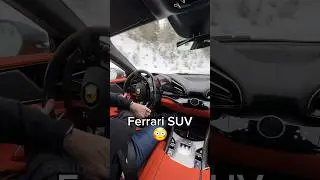 Ferrari SUV can do this!? 😳 