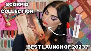 Jeffree Star Cosmetics Scorpio Palette + Shiny Trap Lipstick Review and Demo THE BEST OF 2023!!!