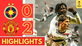 🔴FCSB vs Manchester United (0-2) Extended HIGHLIGHTS | Dalot Mainoo GOALS | UEFA Europa League!