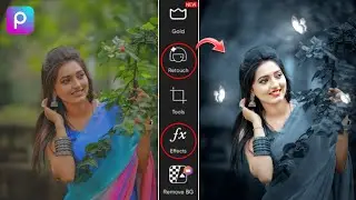 PicsArt new dark Grey tone photo editing | butterfly photo editing PicsArt | photo editing video