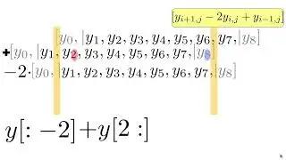 The Leapfrog Algorithm with Numpy Arrays and Slice Notation