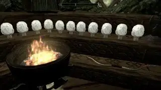 SKYRIM Моды #21 [Жилище хоббита - домик у озера]