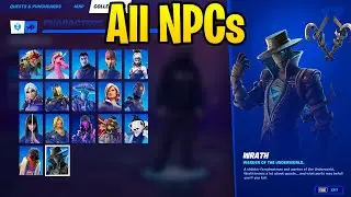 All 17 NPC Locations in Chapter 2 Season 8 of Fortnite