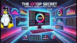 The iotop SECRET: Monitor & Speed Up Your Linux Like a Pro! ⚡