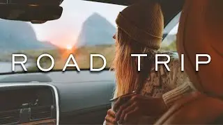 Happy Uplifting Driving Background Music | Scenic Travel Video with American Folk Music