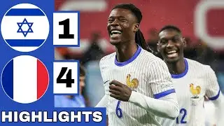 🔵Israel vs France (1-4) Extended HIGHLIGHTS | UEFA Nations League