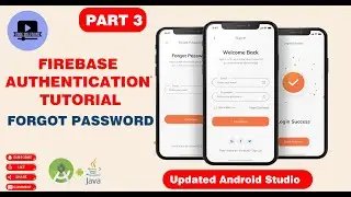 Forgot Password Using Firebase Android - Firebase Reset Password - Firebase Android Studio