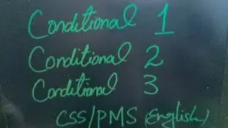 Conditional Tenses | zero Conditional 1st 2nd and 3rd conditional