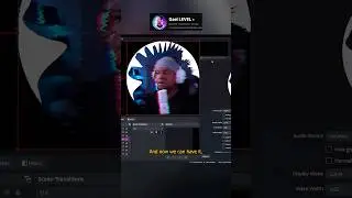 OBS Studio Audio Visualizer #obsstudio