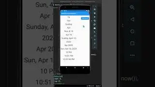 DateTime Format in Flutter #flutter #shorts