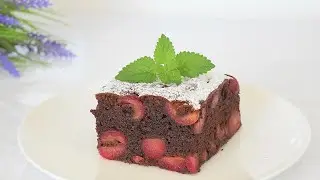 Шоколадный пирог с ЧЕРЕШНЕЙ  🍒