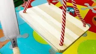 How to Make a  Wood Tree Swing | DIY and crafts