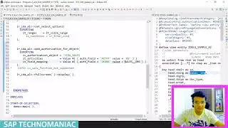 ALV IDA Part 3 ( Pass Authorization Object to Database )