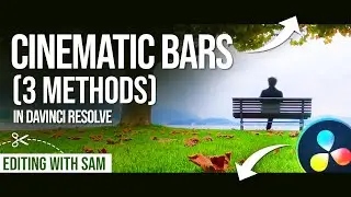 Black Bars in DaVinci Resolve (3 Methods)| How to add Cinematic Crop with Applications in Resolve 18